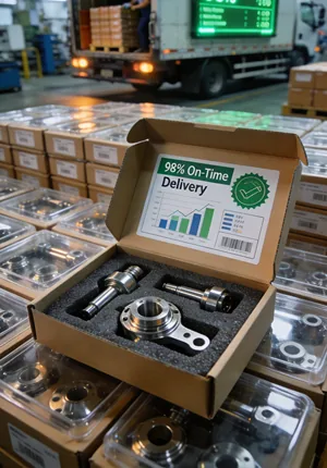 98% On Time Delivery