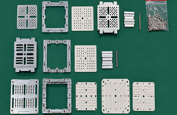 半導体装置向け精密加工プレートとフレーム