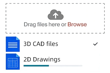 1. Upload Design File