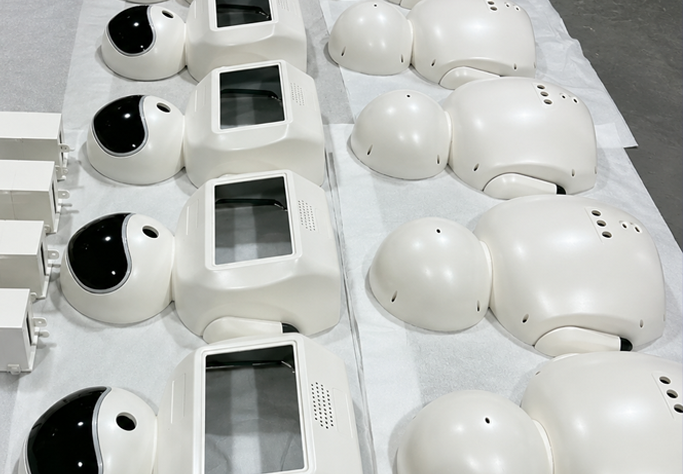 Prototypes de boîtiers robotiques imprimés en 3D