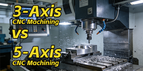 3-Axis CNC Machining vs 5-Axis CNC Machining