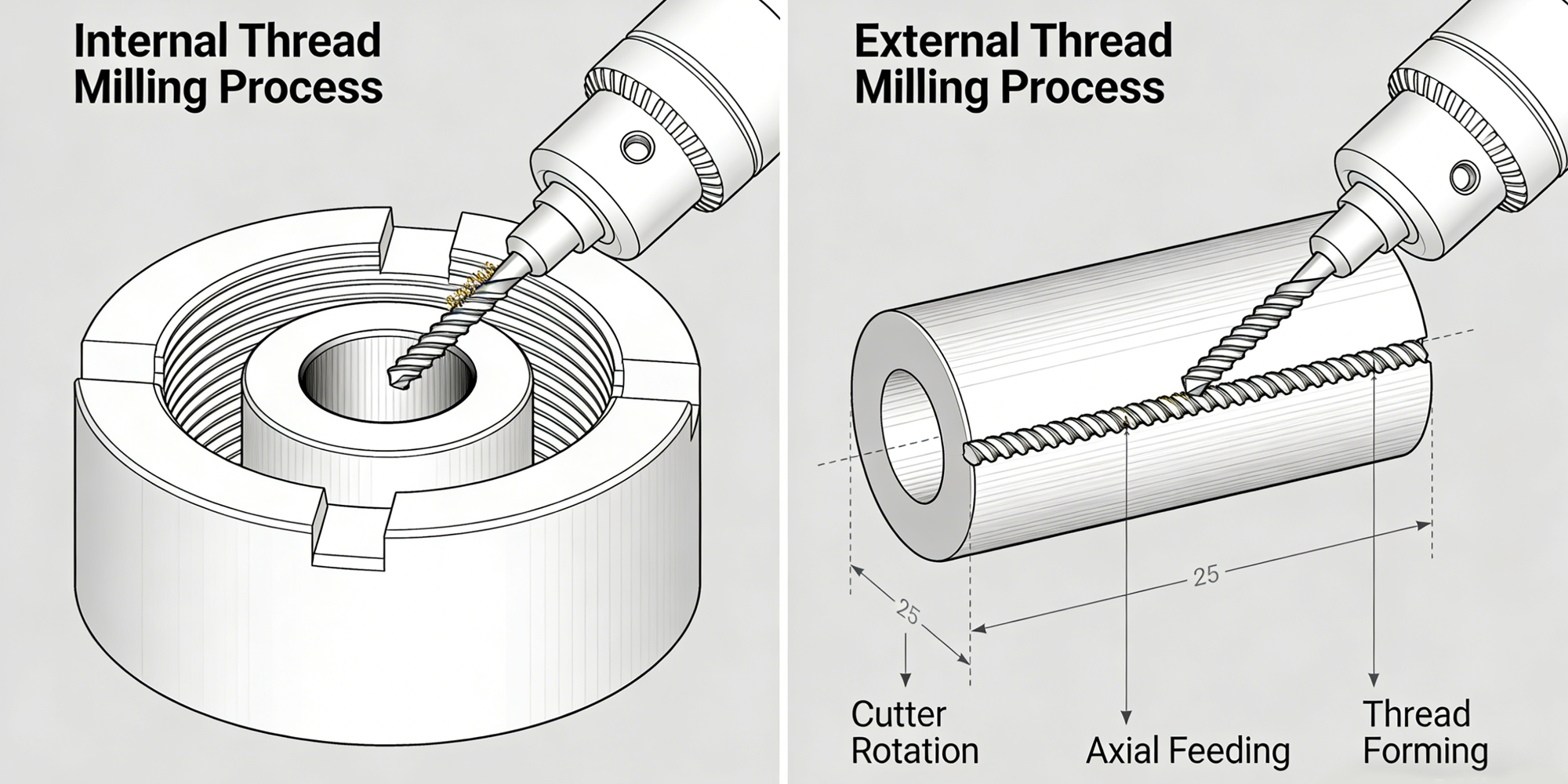Thread Mill Full Thread What Is Thread Milling?