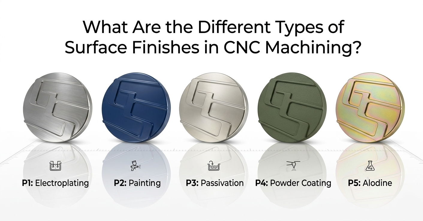 What Are the Different Types of Surface Finishes in CNC Machining?