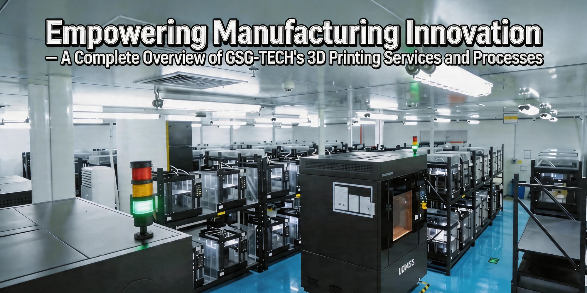 Empowering Manufacturing Innovation – A Complete Overview of GSG-Tech's 3D Printing Services and Processes