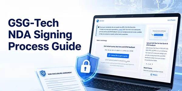 GSG-Tech NDA Confidentiality Agreement Signing Guide