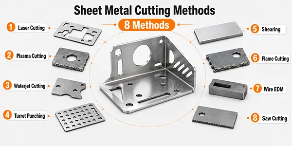 How to Cut Sheet Metal: 8 Sheet Metal Cutting Methods Explained 
